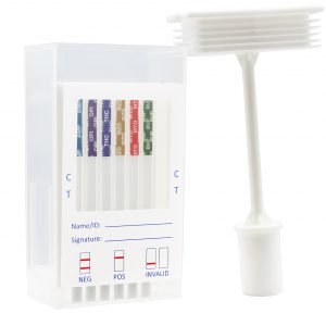 Cassete antidoping salival 6 panel Discover Plus