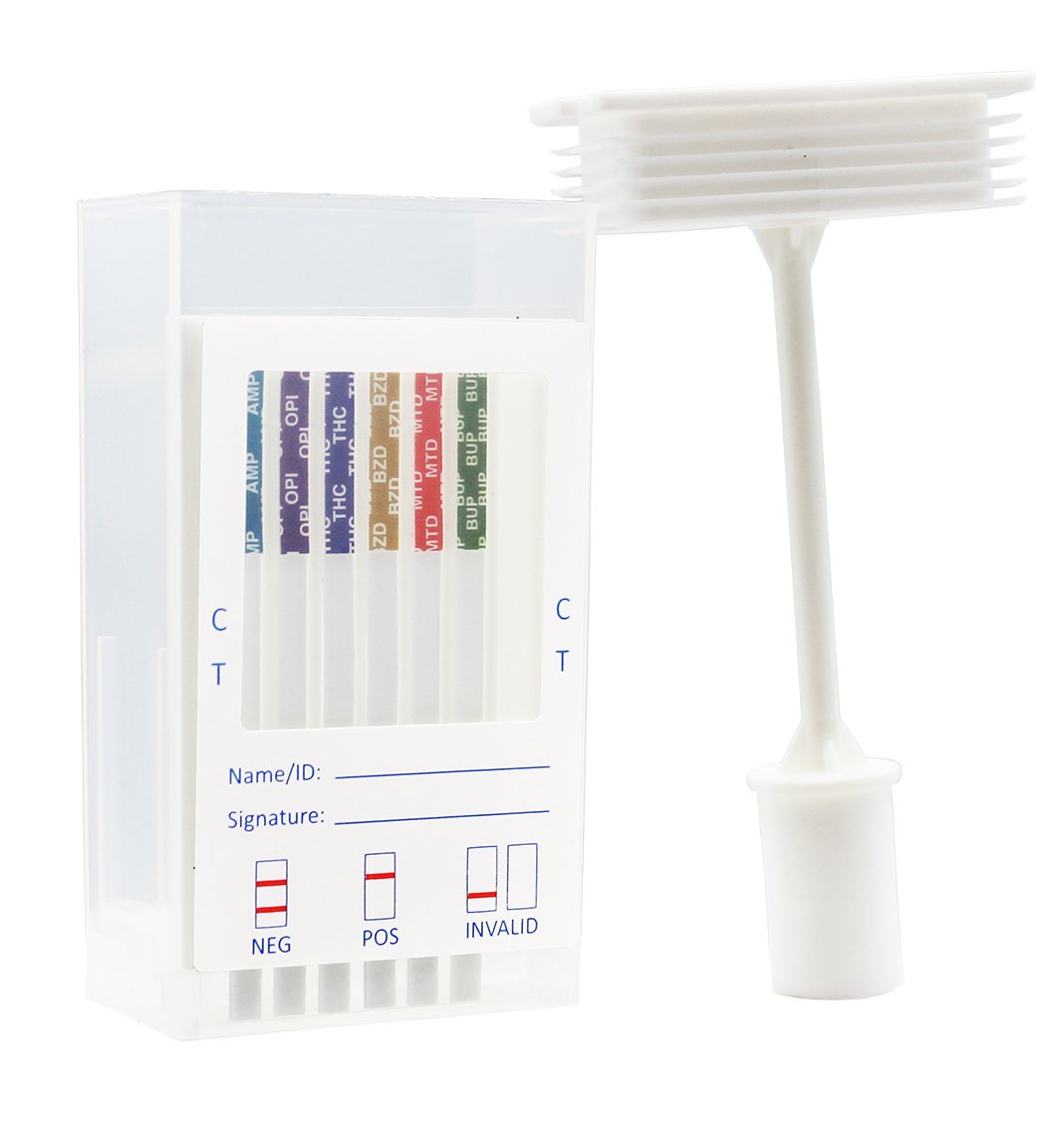 Cassete antidoping salival 6 panel Discover Plus