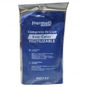 Compresa de gel frío y caliente rectangular de nylon