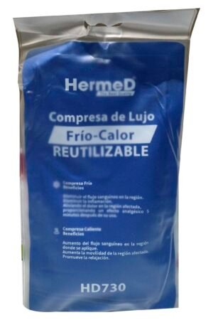 Compresa de gel frío y caliente rectangular de nylon