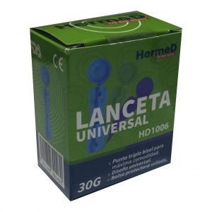 Lanceta universal caja c/100 pzas