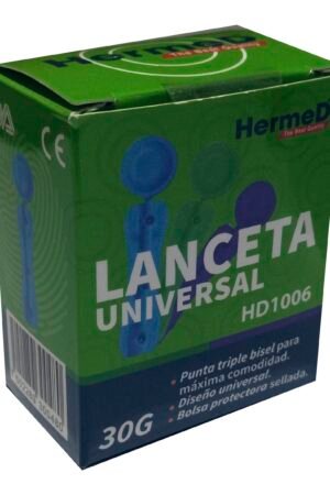 Lanceta universal caja c/100 pzas